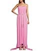Color:Lily - Image 5 - x Breast Cancer Awareness Capsule Stacy Chiffon Dress