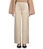 Antonio Melani x Elizabeth Damrich Candlelight Drapey Satin Wide-Leg Pant, Color:Champagne - Image 1