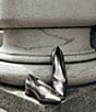 Color:Tarnished Silver - Image 1 - x Elizabeth Damrich Charlie Metallic Closed Toe Pumps