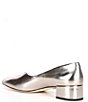 Color:Tarnished Silver - Image 4 - x Elizabeth Damrich Charlie Metallic Closed Toe Pumps