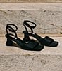 Antonio Melani x Elizabeth Damrich Column Dress Sandals, Black - Image 7