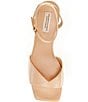 Antonio Melani x Elizabeth Damrich Column Heel Leather Dress Sandals, Color:Au Lait - Image 5