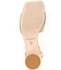 Antonio Melani x Elizabeth Damrich Column Heel Leather Dress Sandals, Color:Au Lait - Image 6