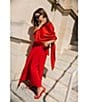 Antonio Melani x Elizabeth Damrich Radziwill Full Length Strapless Crepe Dress, Rouge - Image 17
