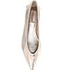 Antonio Melani x Elizabeth Damrich Trapeze Metallic Leather Dress Pumps, Tarnished Silver - Image 5