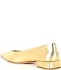 Antonio Melani x Elizabeth Damrich Trapeze Metallic Leather Dress Pumps, Gold - Image 3
