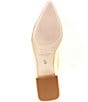 Antonio Melani x Elizabeth Damrich Trapeze Metallic Leather Dress Pumps, Gold - Image 6