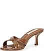 Antonio Melani x Kristen Nichols Astor Leather Crocodile Dress Mules - Image 5