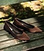 Antonio Melani x Kristen Nichols Vendome Satin Kitten Heel Pumps - Image 1