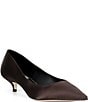 Antonio Melani x Kristen Nichols Vendome Satin Kitten Heel Pumps - Image 2