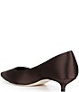 Antonio Melani x Kristen Nichols Vendome Satin Kitten Heel Pumps - Image 4