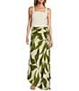 Antonio Melani x M.G. Style Abbie Sweetheart Neck Sleeveless Crop Top, Color:Ivory - Image 4