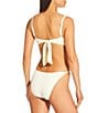 Antonio Melani x M.G. Style Capri Textured Cut Out Crochet Floral Applique One Piece Swimsuit, Color:Pearl - Image 2