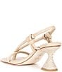 Antonio Melani x M.G. Style Harlan Leather Slingback Block Heel Dress Sandals, Color:Linen - Image 4