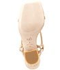 Antonio Melani x M.G. Style Harlan Leather Slingback Block Heel Dress Sandals, Color:Linen - Image 6