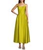 Antonio Melani x M.G. Style Jen A-Line Square Neck Sleeveless Dress, Color:Kiwi - Image 2
