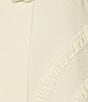 Antonio Melani x M.G. Style Kurry Textured Wrap Coordinating Skort, Color:Ivory - Image 5