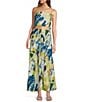 Antonio Melani x M.G. Style Lamar Printed Two Piece Poplin Blouse & Skirt Set, Color:Paint - Image 2