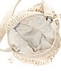 Antonio Melani x M.G. Style Pearl Sands Slouchy Drawstring Bucket Bag, Color:Natural - Image 4