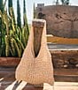 Antonio Melani x M.G. Style Pearl Sands Crochet Slouchy Tote, Color:Natural - Image 1