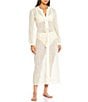 Antonio Melani x M.G. Style Salty Sands Crochet Maxi Dress Swim Cover Up, Color:Pearl - Image 2