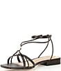 Antonio Melani x M.G. Style Sonny II Leather Pearl Ornamented Ankle Strap Flat Sandals, Color:Bittersweet - Image 5