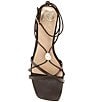 Antonio Melani x M.G. Style Sonny II Leather Pearl Ornamented Ankle Strap Flat Sandals, Color:Bittersweet - Image 6