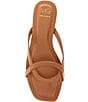 Antonio Melani x M.G. Style William Leather Thong Flat Sandals, Color:Ibiza Nude - Image 5