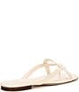 Antonio Melani x M.G. Style William Textured Leather Thong Flat Sandals, Color:Sweet Cream - Image 3