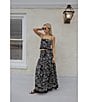 Antonio Melani x Style by Simkins Aoife Crochet Top & Skirt Set, Color:Black/Ivory - Image 6