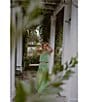 Antonio Melani x Style by Simkins Charlotte Printed Poplin Top & Skirt Set, Color:Green Print - Image 6