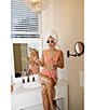 Antonio Melani x Style by Simkins Collins High Waisted Tie Swim Bottom, Color:Pomelo - Image 6