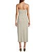 Antonio Melani x Style by Simkins Emma Stripe Print Square Neck Sleeveless Dress, Color:Black/Ivory - Image 2