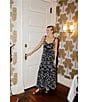 Antonio Melani x Style by Simkins Kathleen Soutache Crochet Sweetheart Neck Sleeveless Dress, Color:Black/Ivory - Image 4
