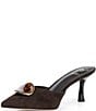 Antonio Melani x Style By Simkins Lilly Suede Ornamented Dress Mules - Image 5