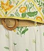 Antonio Melani x Style by Simkins Lindsey Printed Linen Blend Set, Color:Yellow Scarf - Image 3