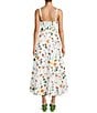 Antonio Melani x Style by Simkins Maybry Floral Print Poplin Sweetheart Neck Sleeveless Dress, Color:Multi Floral - Image 2