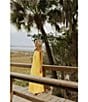 Antonio Melani x Style by Simkins Natalie Drapey Cutout Square Neck Sleeveless Dress, Daffodil - Image 12
