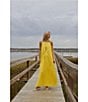 Antonio Melani x Style by Simkins Natalie Drapey Cutout Square Neck Sleeveless Dress, Daffodil - Image 15
