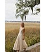 Antonio Melani x Style by Simkins Page Soutache Linen Blend Sweetheart Sleeveless Dress, Color:Ecru - Image 4