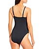 Antonio Melani x Style by Simkins Stella Bandeau One Piece Swimsuit, Color:Black - Image 2