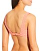 Antonio Melani x Style by Simkins Wynn V-Neck Bralette Swim Top, Color:Pomelo - Image 3