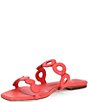 Antonio Melani x Stephanie Covington Aida Leather Double Band Disk Flat Sandals - Image 5