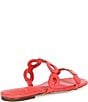 Antonio Melani x Stephanie Covington Aida Leather Double Band Disk Flat Sandals - Image 2