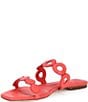 Antonio Melani x Stephanie Covington Aida Leather Double Band Disk Flat Sandals - Image 4