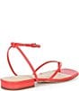 Antonio Melani x Stephanie Covington Mary Leather Ankle Strap Thong Flat Sandals - Image 2