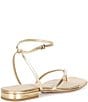 Antonio Melani x Stephanie Covington Mary Leather Ankle Strap Thong Flat Sandals - Image 2
