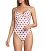 Antonio Melani x Stephanie Covington Meryl Polka Dot Underwire One Piece Swimsuit - Image 1