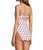 Antonio Melani x Stephanie Covington Meryl Polka Dot Underwire One Piece Swimsuit - Image 4