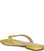 Antonio Melani x Stephanie Covington Rosa Floral Ornamented Flat Sandals - Image 3